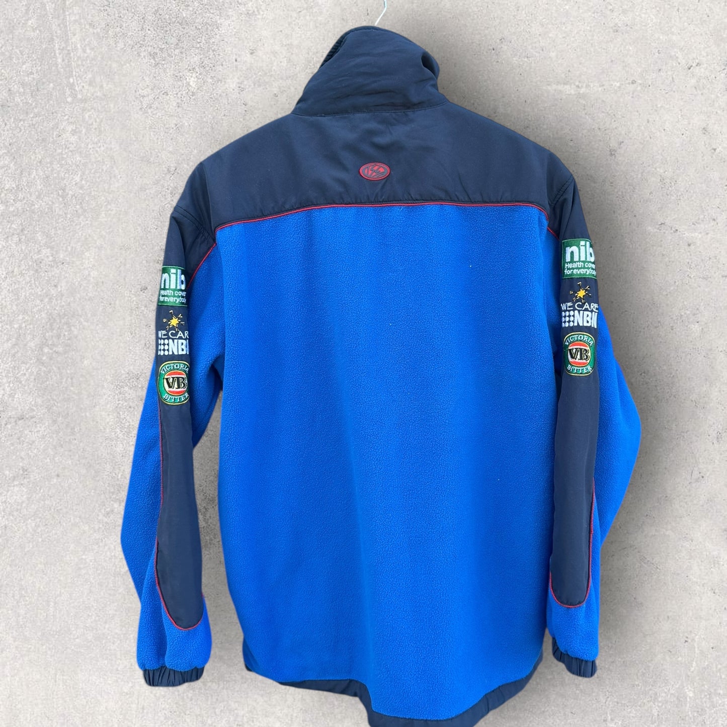 NEWCASTLE KNIGHTS ISC VINTAGE QUARTER ZIP FLEECE JACKET