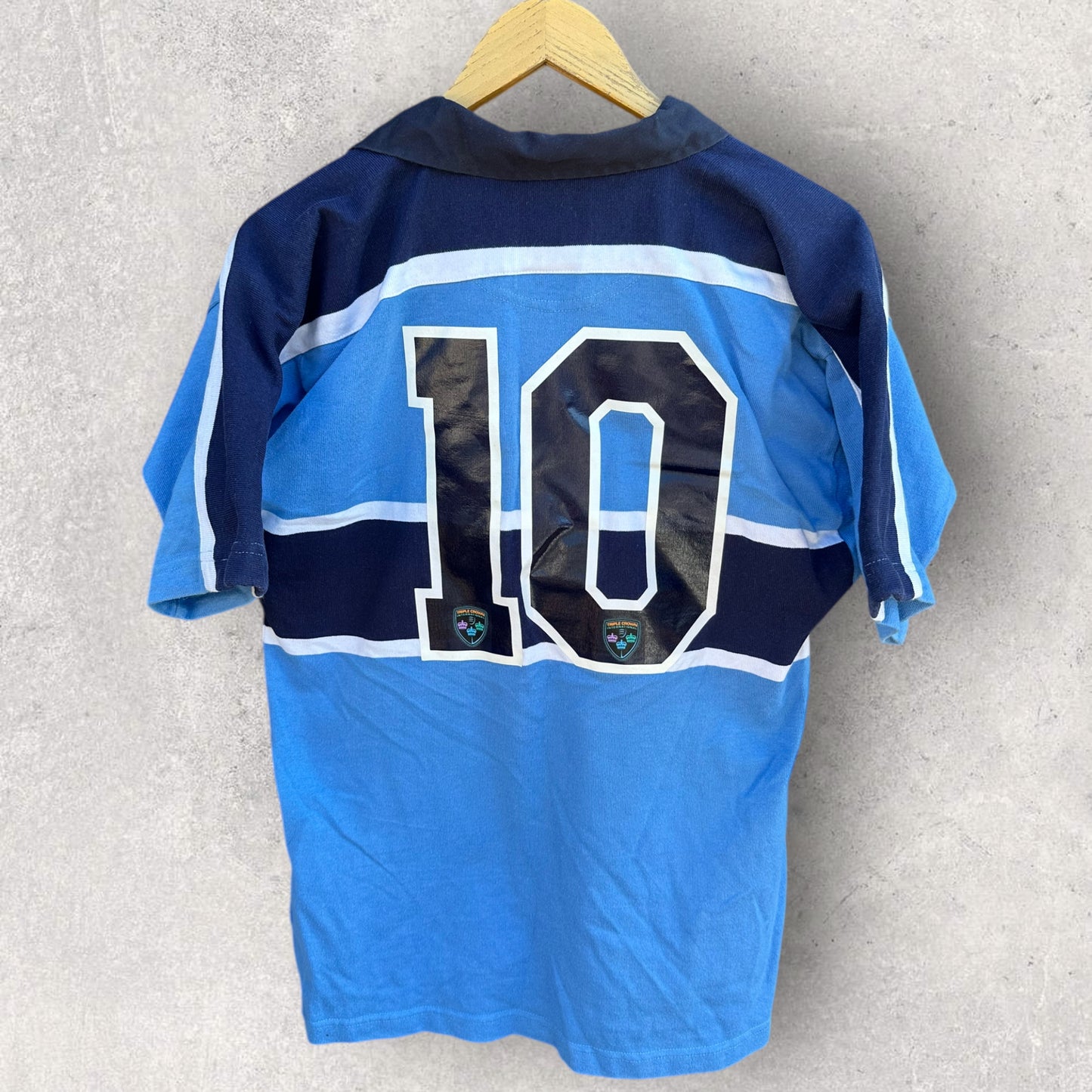 WOLLAHRA COLLEAGUES 2001 HONG KONG TENS VINTAGE RUGBY JERSEY