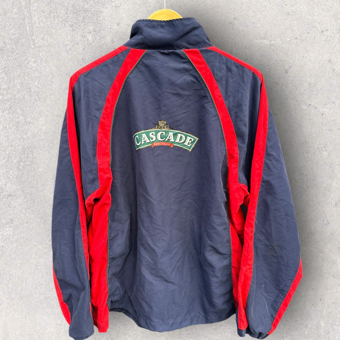 TASMANIAN TIGERS VINTAGE WINDBREAKER JACKET ISSUED TO XAVIER DOHERTY