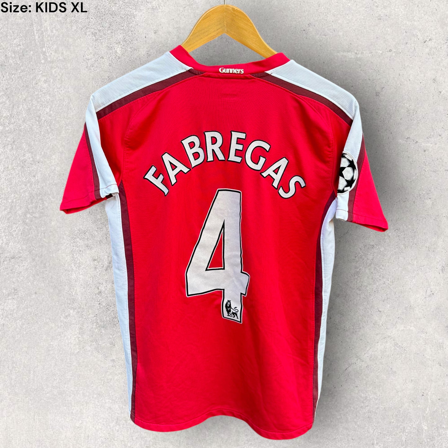 CESC FABREGAS 2009-2010 ARSENAL HOME NIKE KIDS JERSEY