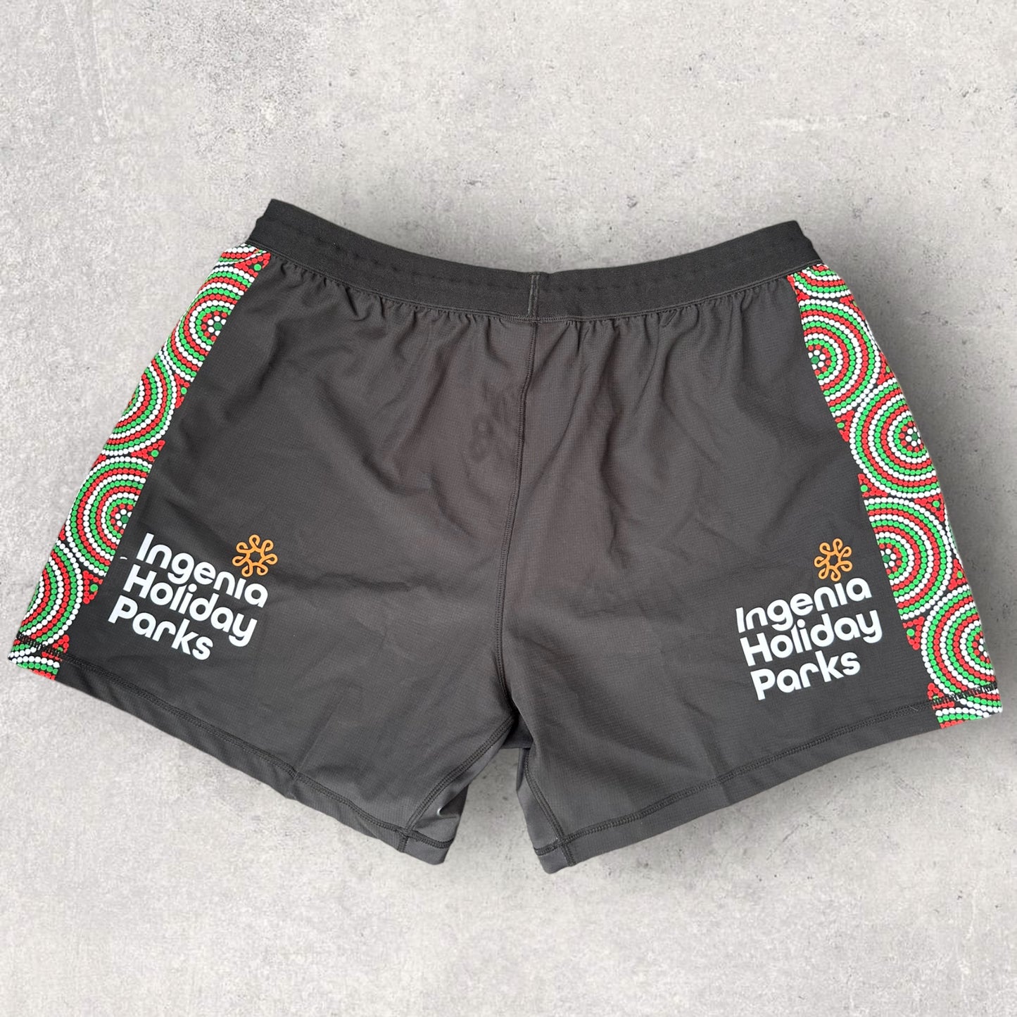 SOUTH SYDNEY RABBITOHS 2023 INDIGENOUS ROUND MATCH SHORTS
