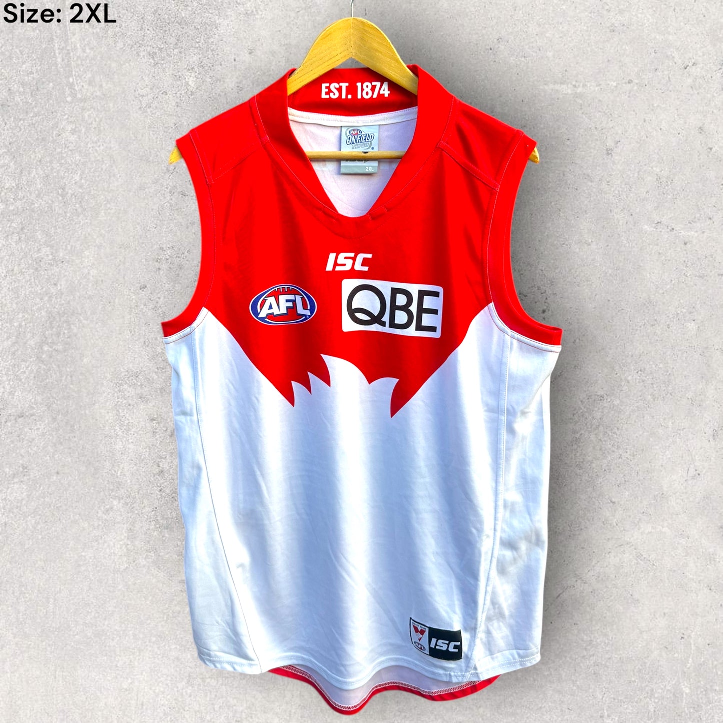 SYDNEY SWANS ISC ON FIELD HOME GUERNSEY
