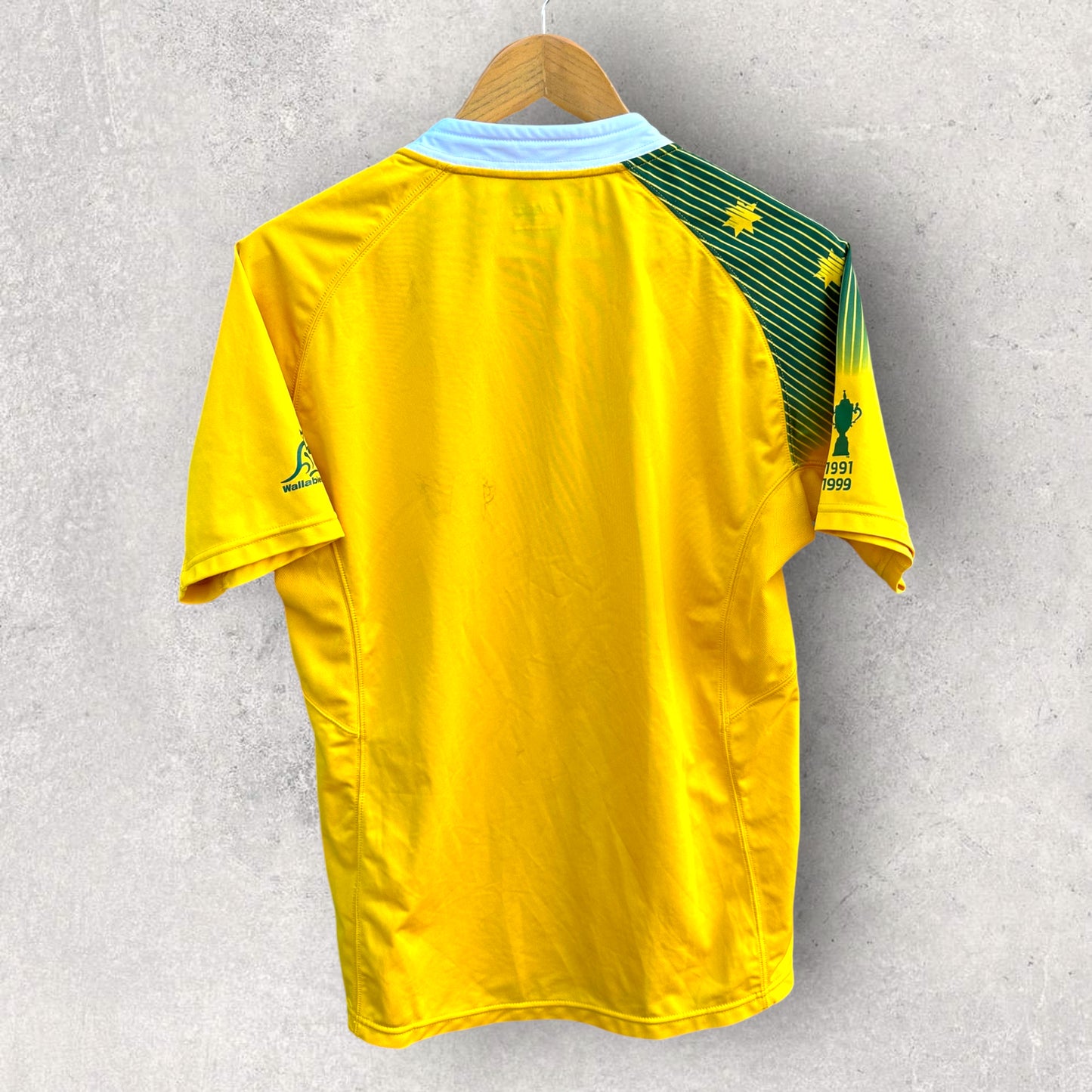 AUSTRALIAN WALLABIES 2015 RUGBY WORLD CUP ASICS JERSEY