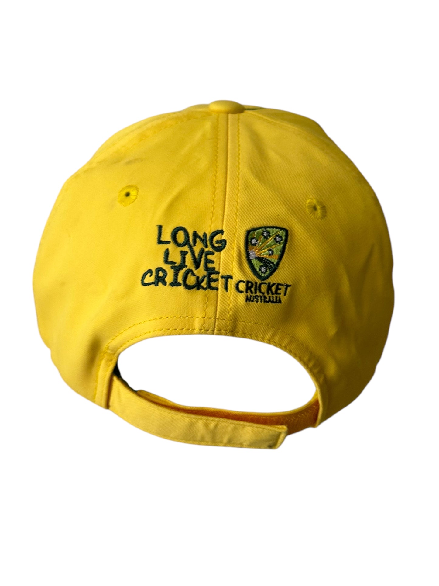 CRICKET AUSTRALIA YELLOW TRAINING HAT