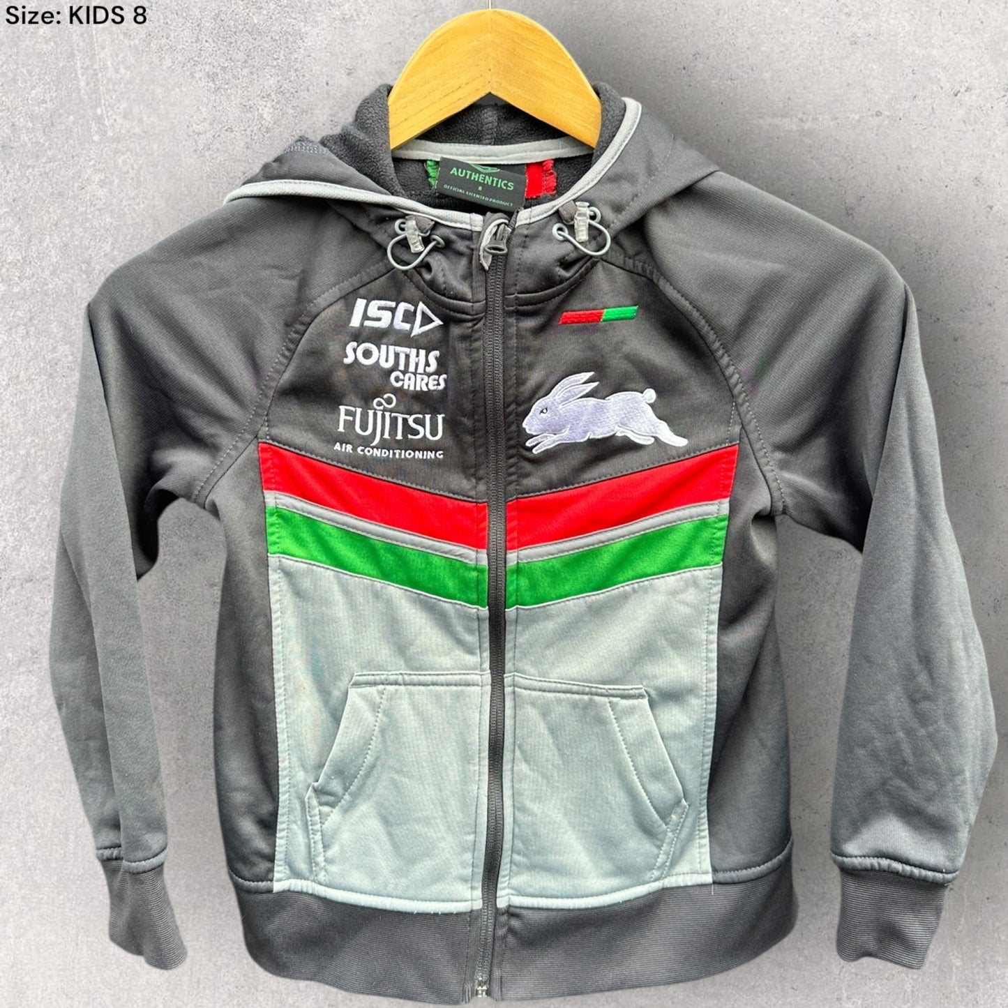 SOUTH SYDNEY RABBITOHS ISC KIDS TRACK JACKET