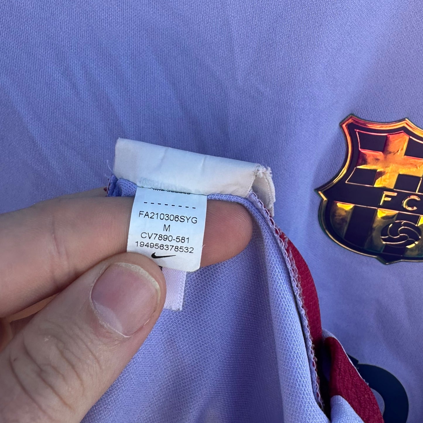 BARCELONA FC 2022-2023 NIKE AWAY JERSEY