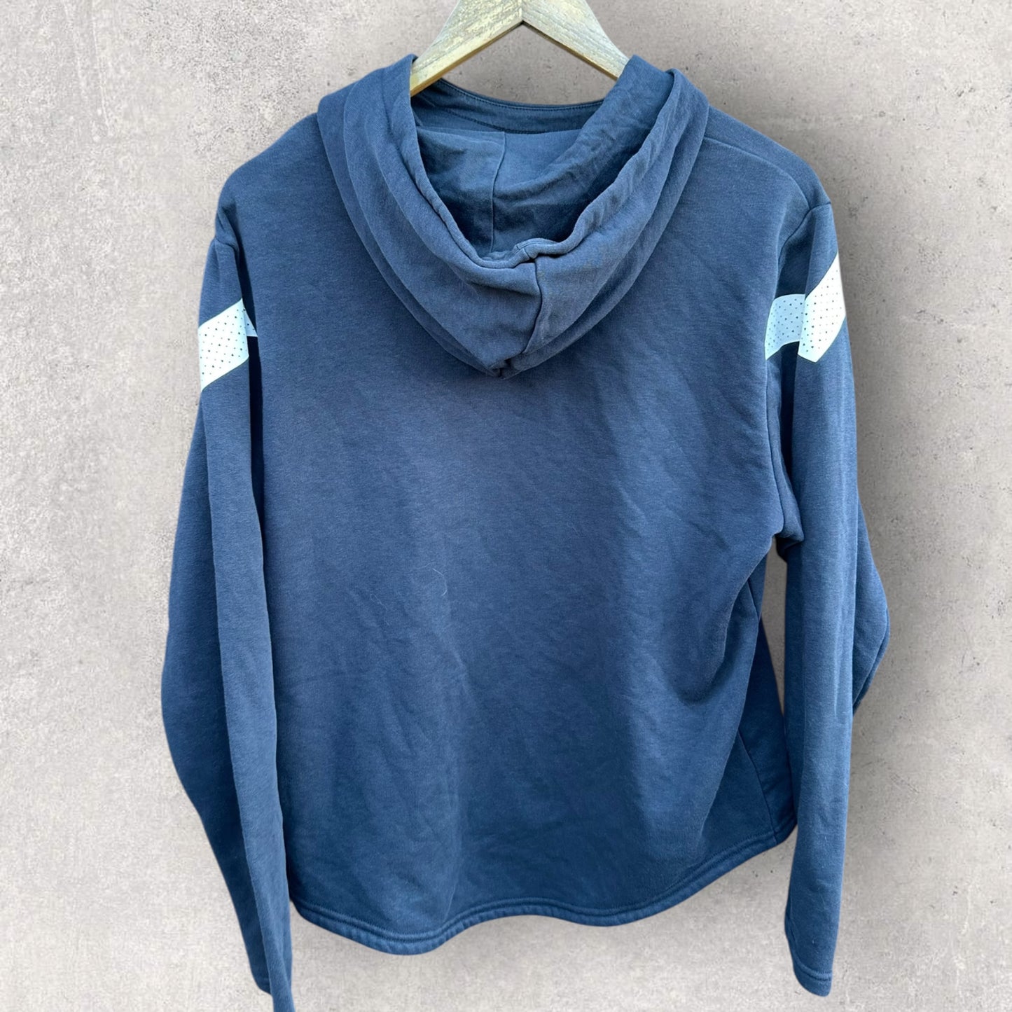 CARLTON BLUES PUMA ON FIELD LADIES HOODED JUMPER