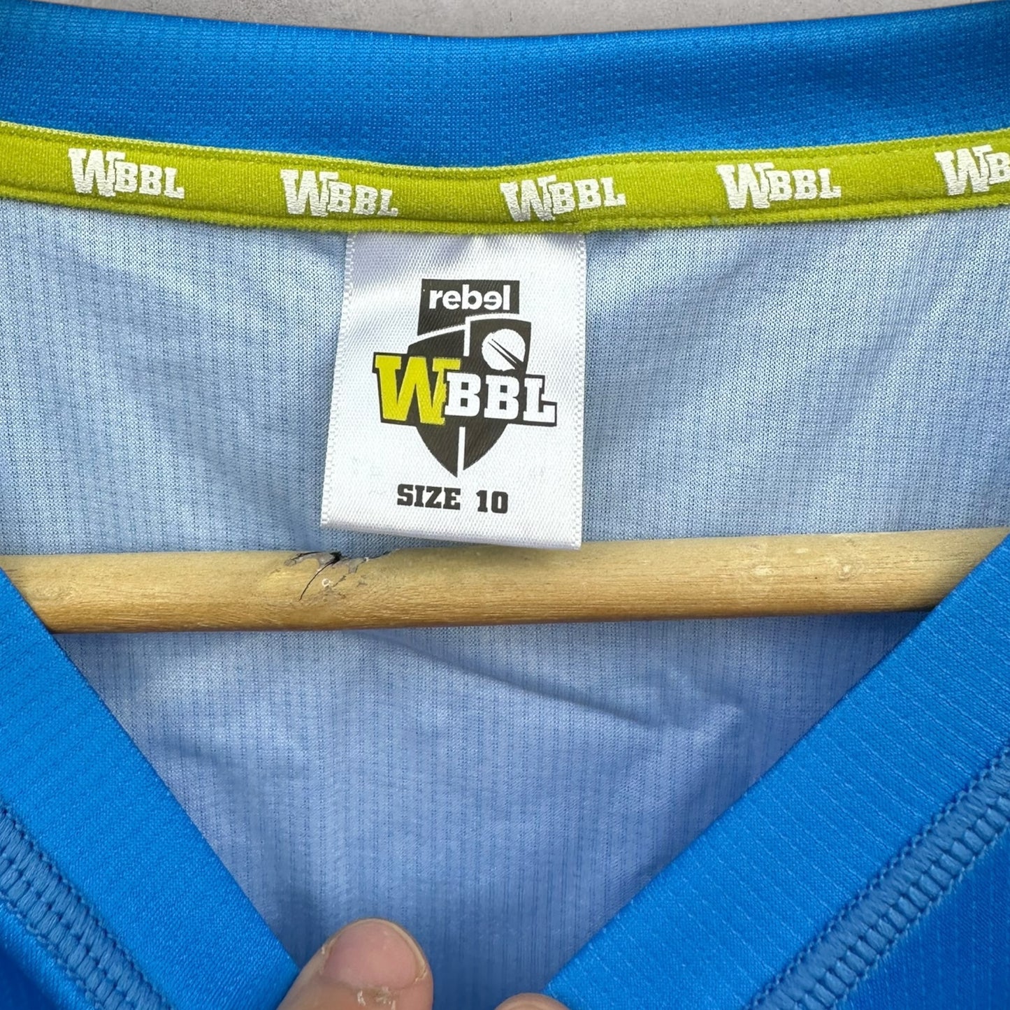 SARAH COYTE ADELAIDE STRIKERS MATCH WORN WBBL CRICKET LONG SLEEVE JERSEY