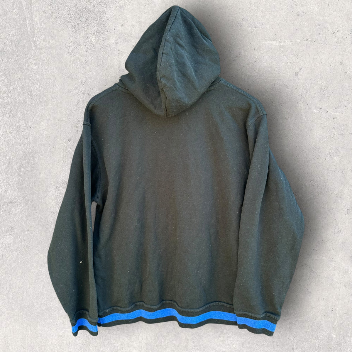 Canterbury Bulldogs Black Pullover Hooded Jumper