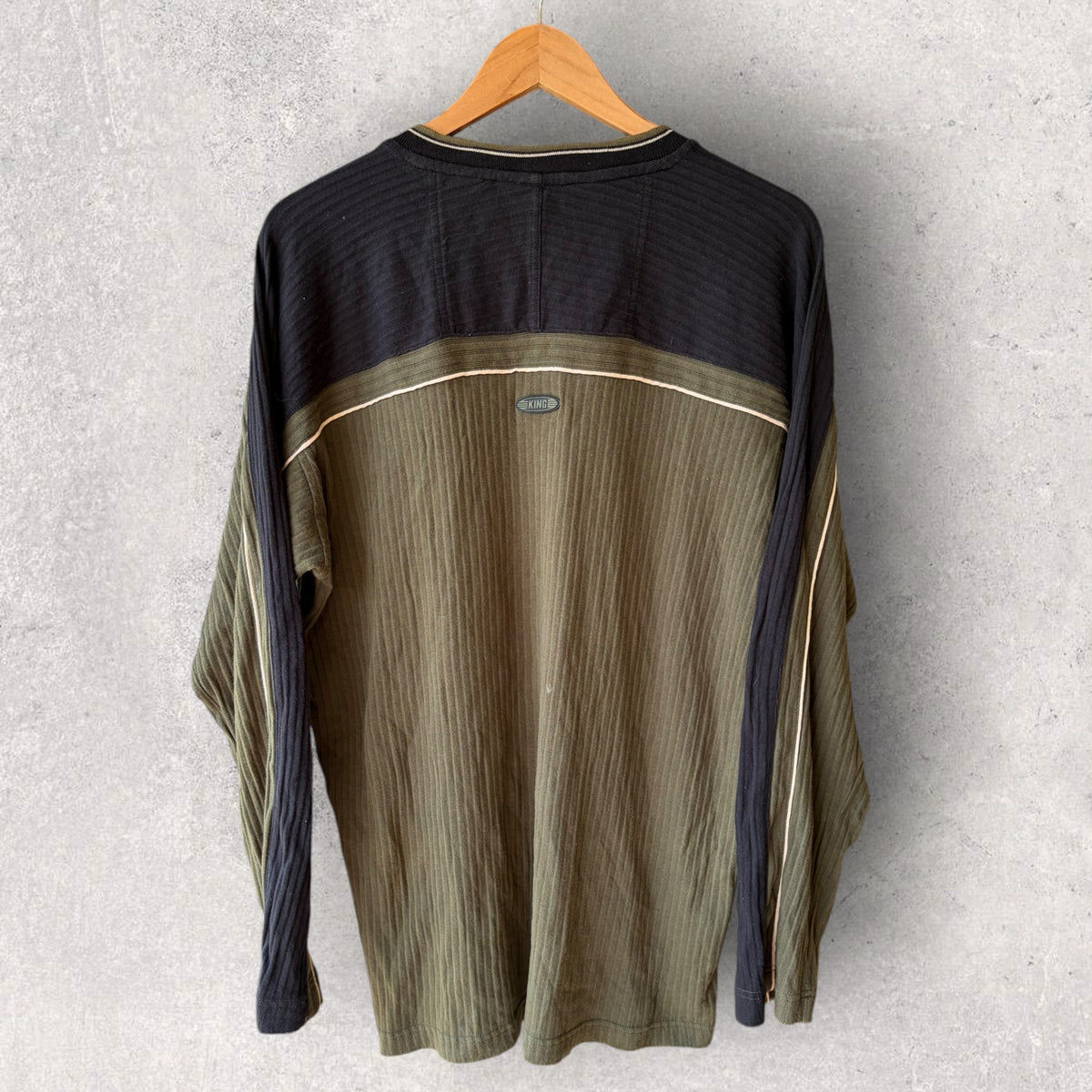 Canberra Raiders Puma King Vintage Long Sleeve Green NRL Shirt