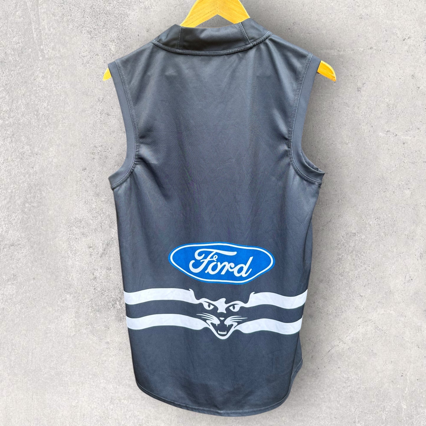 GEELONG CATS 2014 ISC AWAY GUERNSEY SIGNED BY CAMERON LING