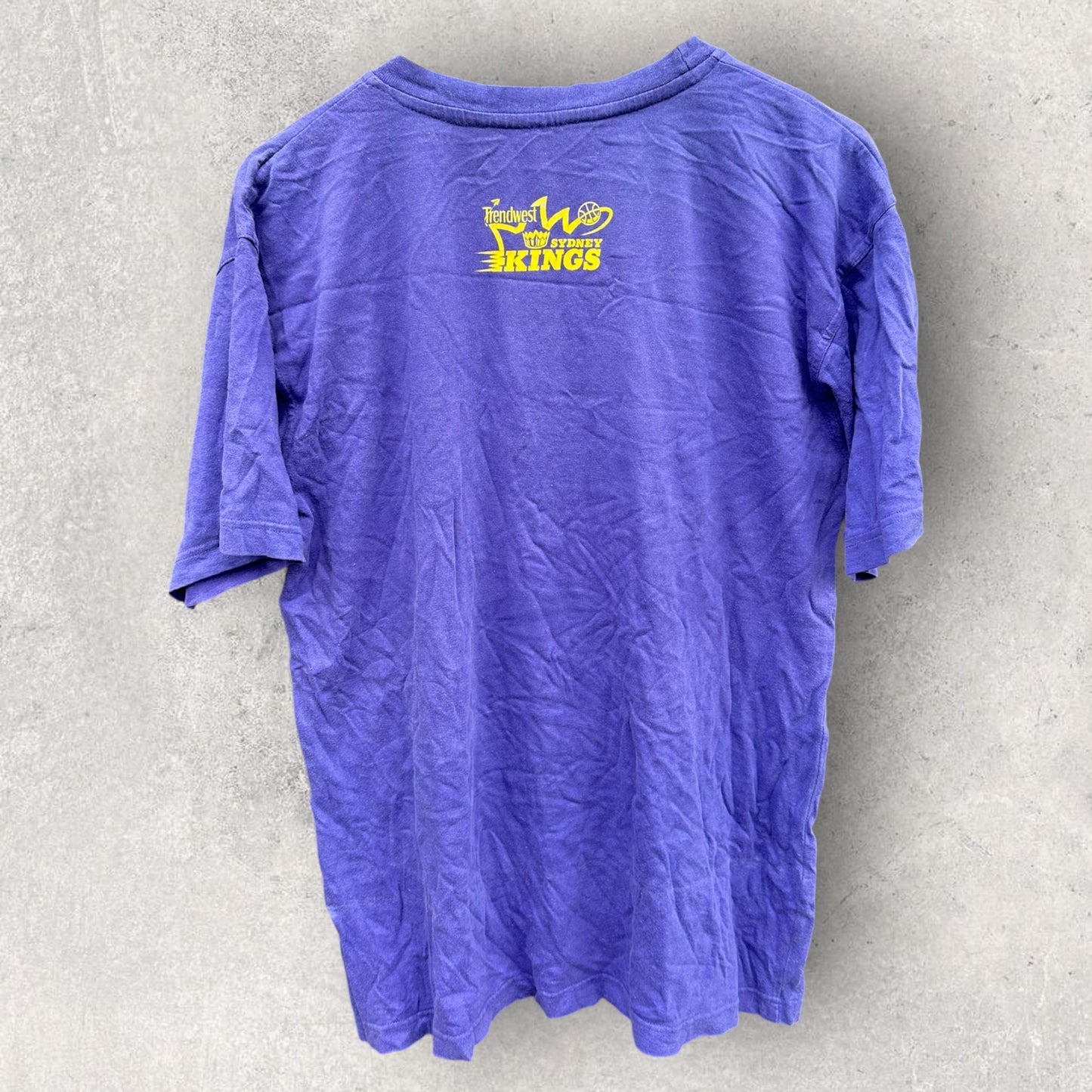 SYDNEY KINGS VINTAGE NBL PURPLE SHORT SLEEVE SHIRT