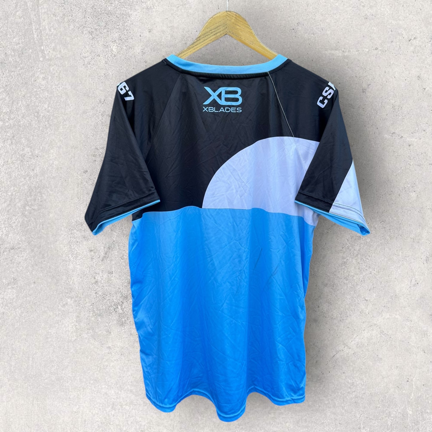 CRONULLA SHARKS X-BLADES TRAINING SHIRT