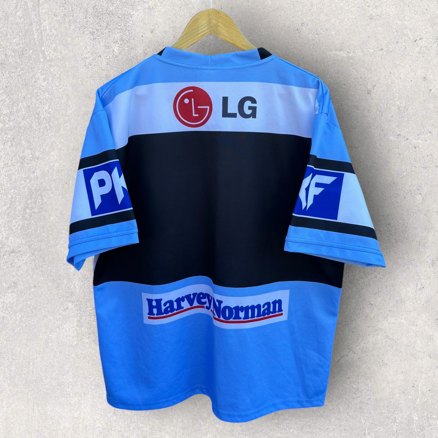 CRONULLA SHARKS 2008 CENTENARY HOME ISC JERSEY