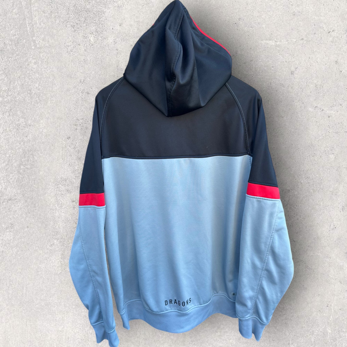 ST GEORGE ILLAWARRA DRAGONS FULL ZIP HOODED ISC JACKET