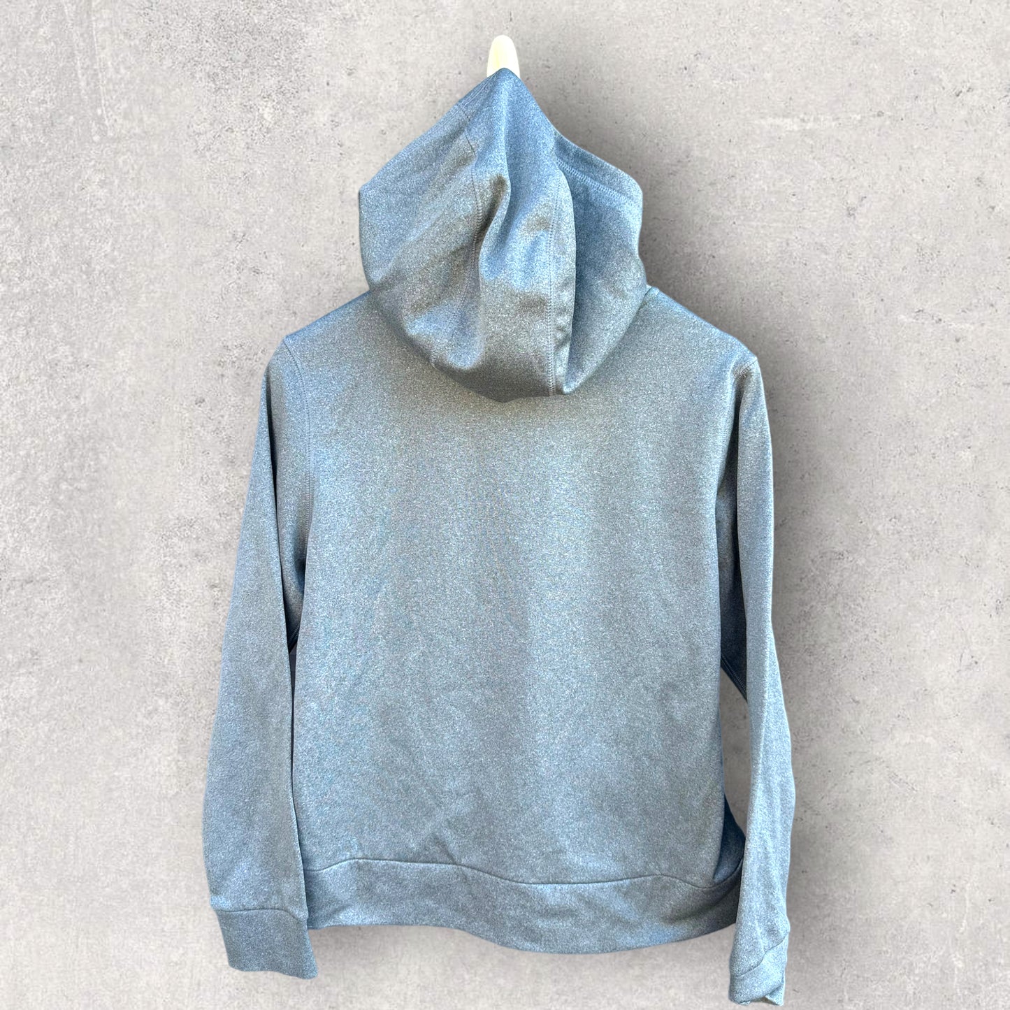 NEW YORK YANKEES LADIES GREY HOODED JUMPER