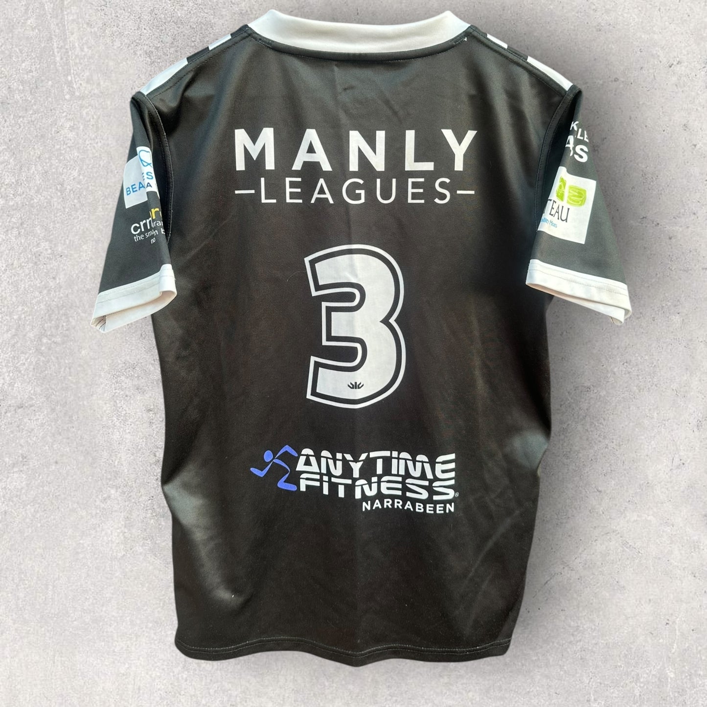 NARRABEEN SHARKS NSW RUGBY LEAGUE MATCH JERSEY