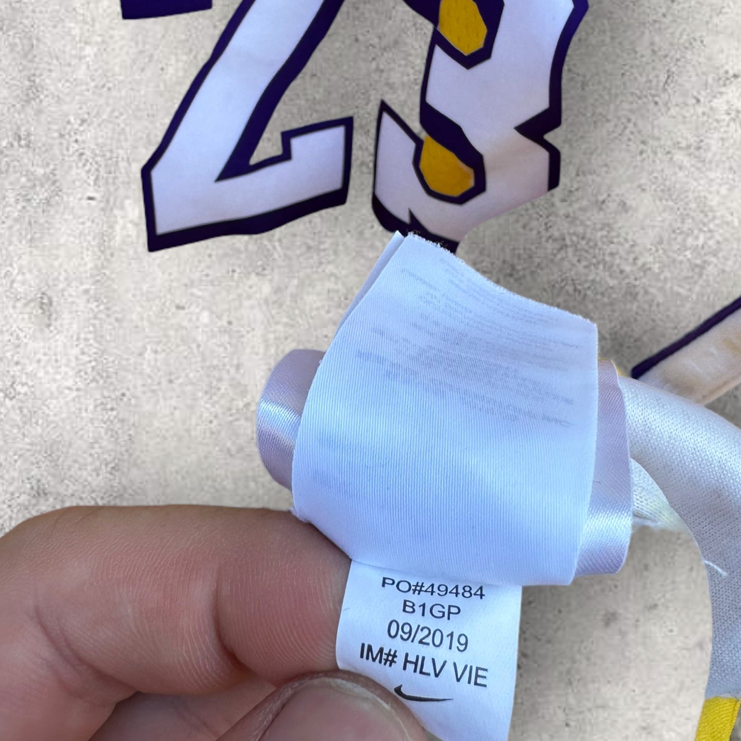 LEBRON JAMES LA LAKERS 2019 NIKE LORE SERIES JERSEY