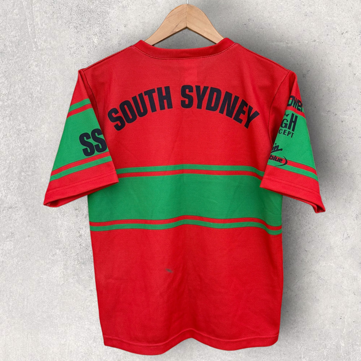 South Sydney Rabbitohs ISC Vintage Fly Virgin Blue Kids Training Shirt