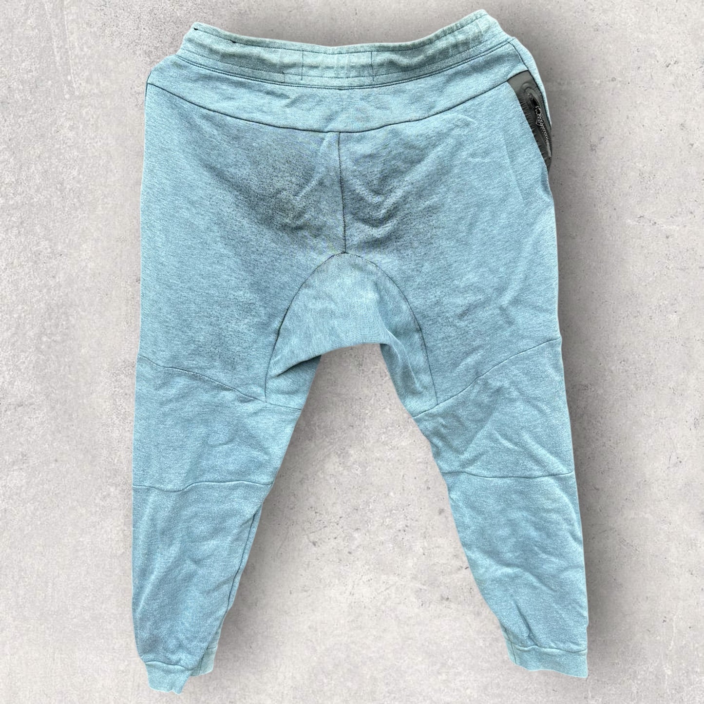 NIKE TECH FLEECE BLUE COTTON PANTS