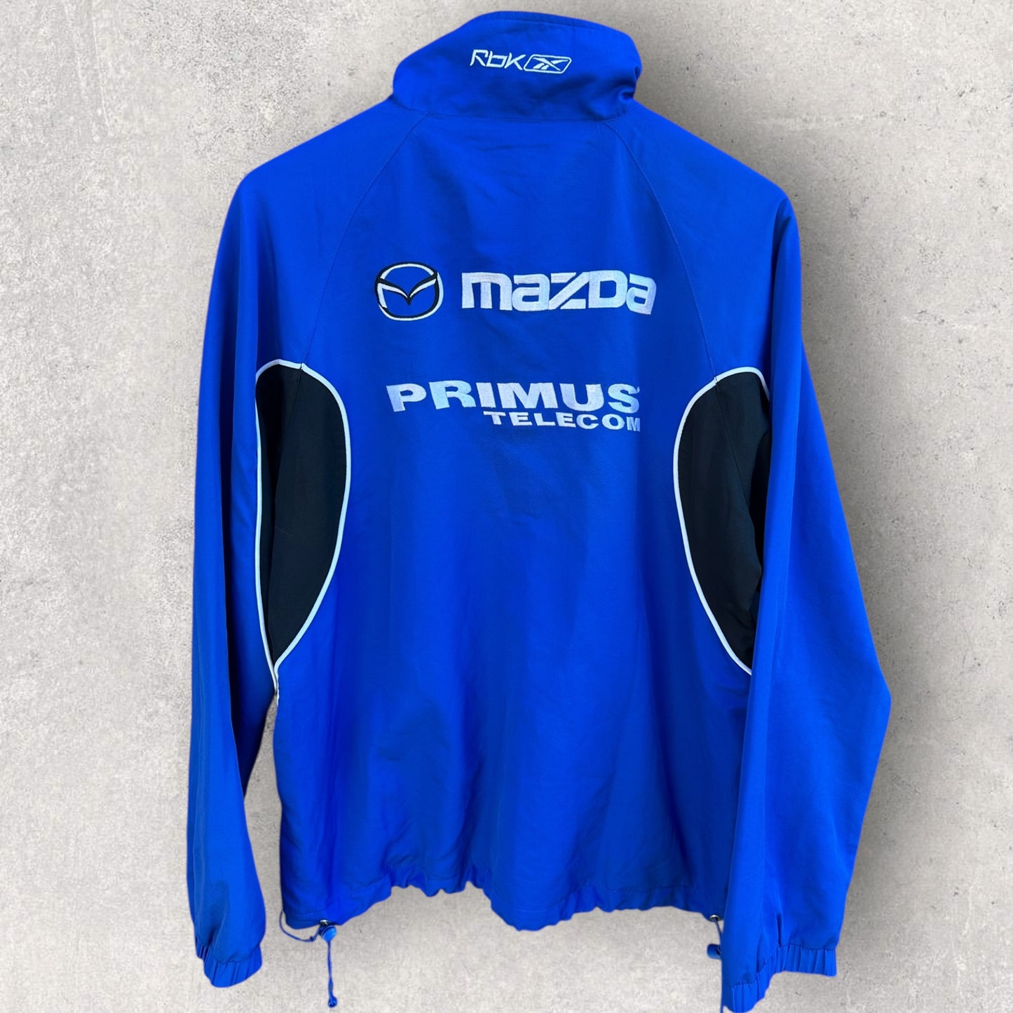 North Melbourne Kangaroos Reebok Vintage Windbreaker AFL Blue Jacket
