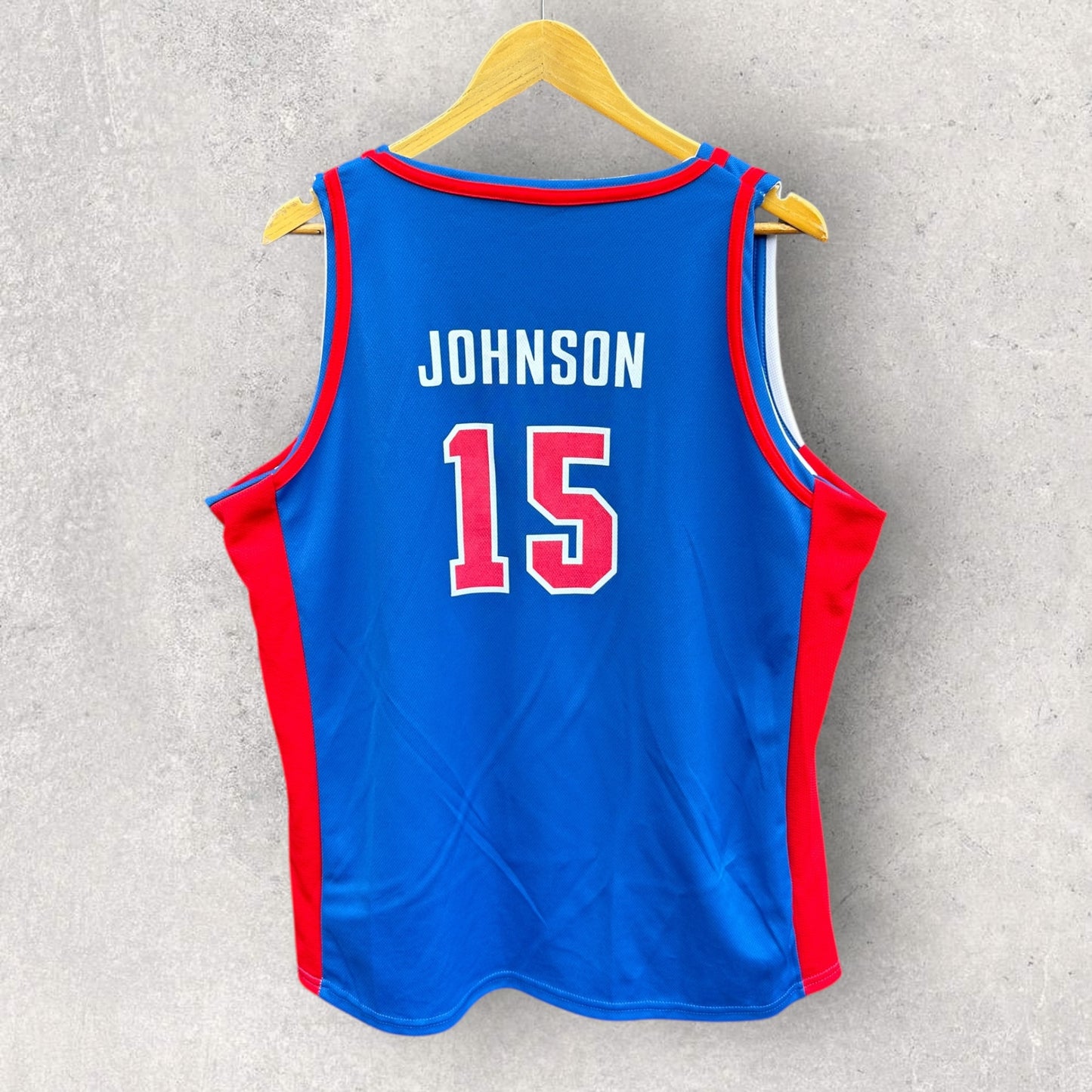 DETROIT PISTONS REVERSE TRAINING JERSEY