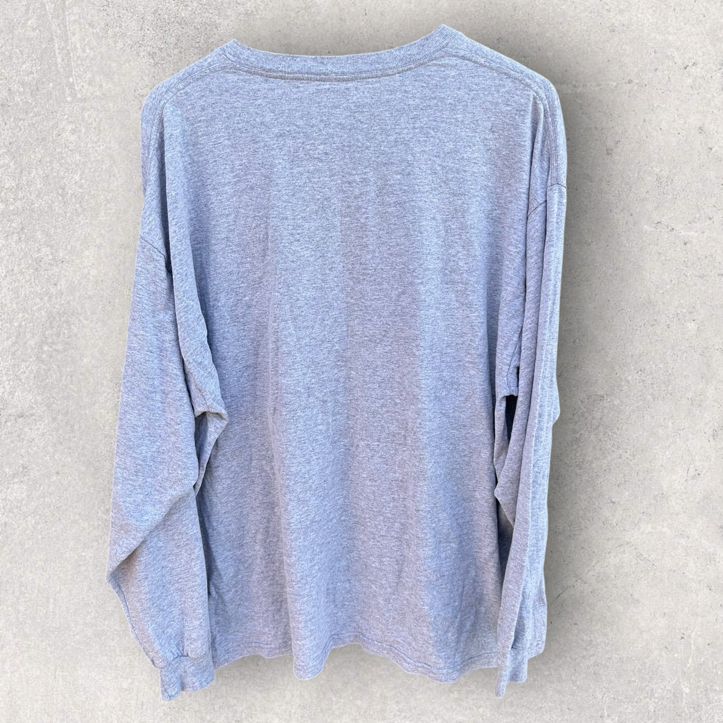 MICHIGAN WOLVERINES VS OHIO STATE BUCKEYES NCAA DELTA LONG SLEEVE GREY SHIRT