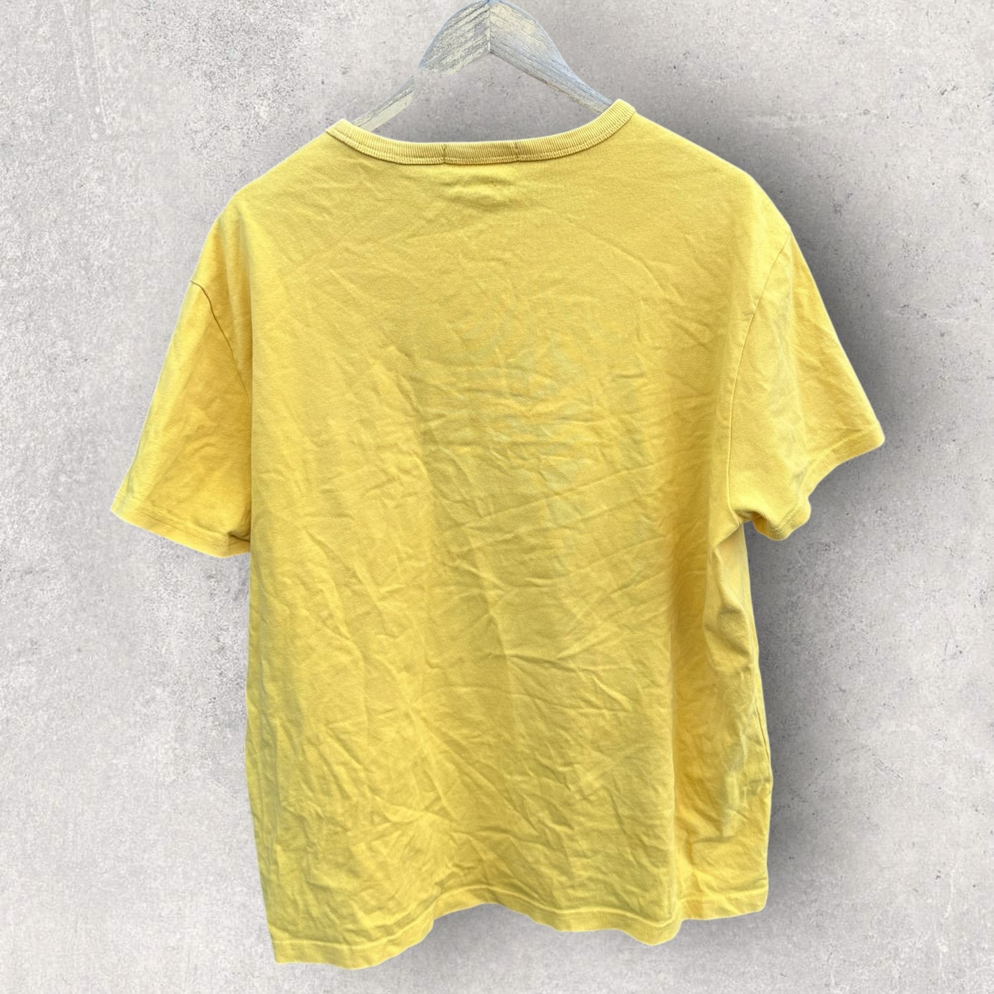 RALPH LAUREN POLO SPORT YELLOW SHORT SLEEVE SHIRT