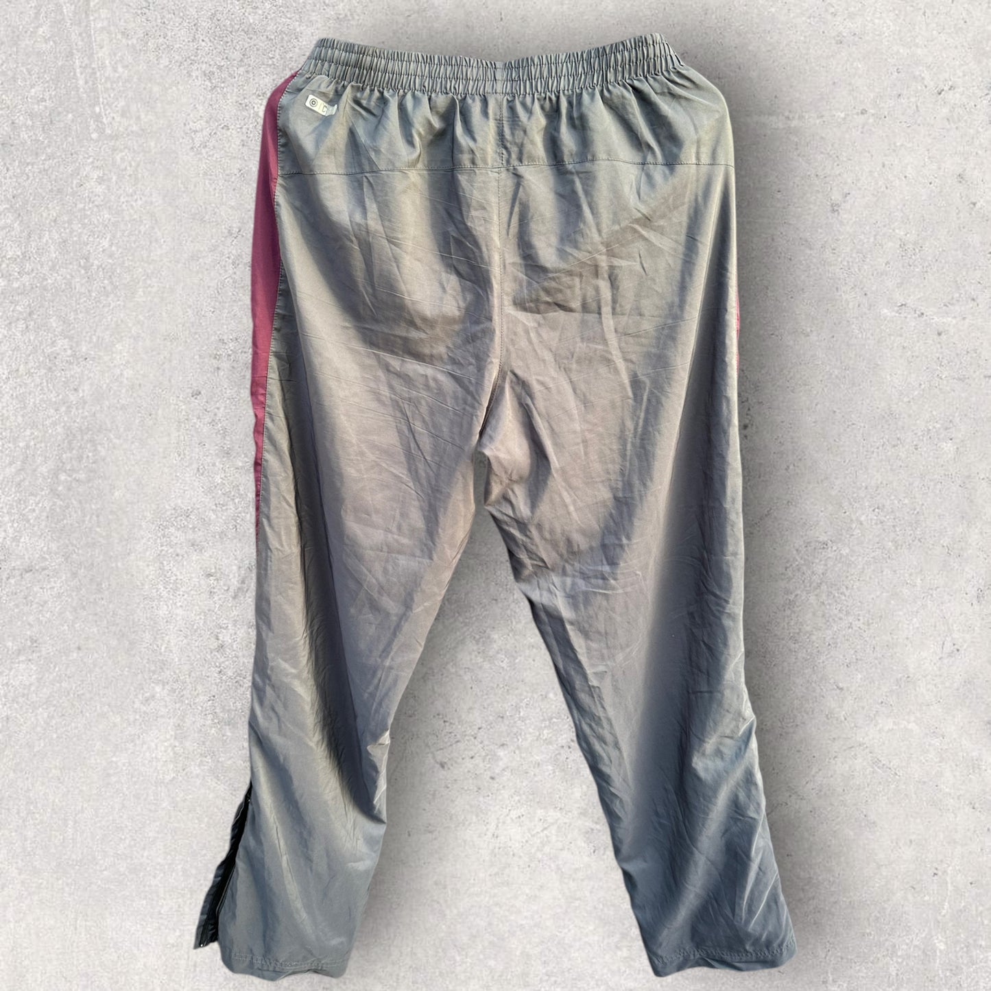 BRISBANE BRONCOS ISC GREY RUGBY LEAGUE TRACK PANTS