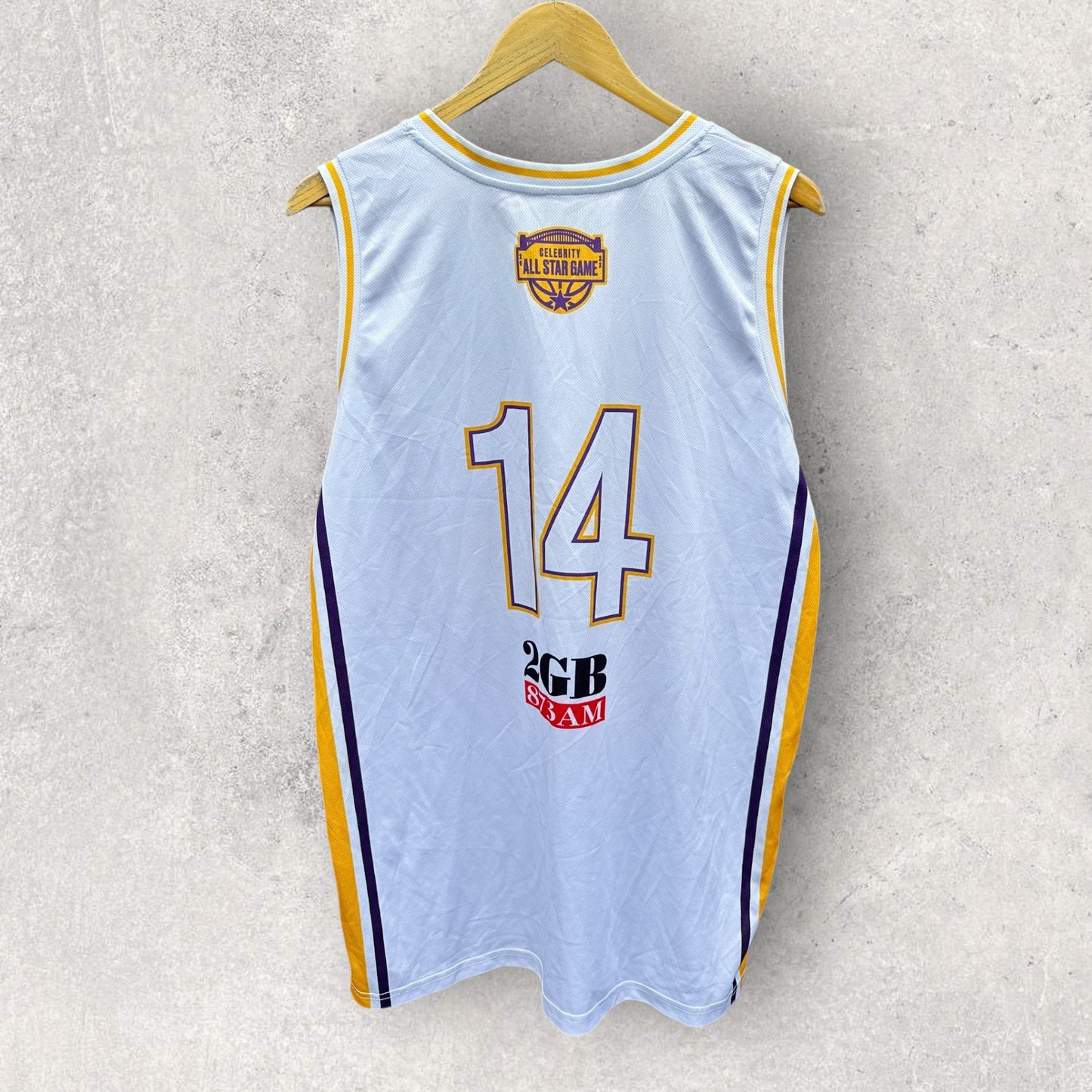 NBL ALL STAR CELEBRITY 2022 GAME USED JERSEY