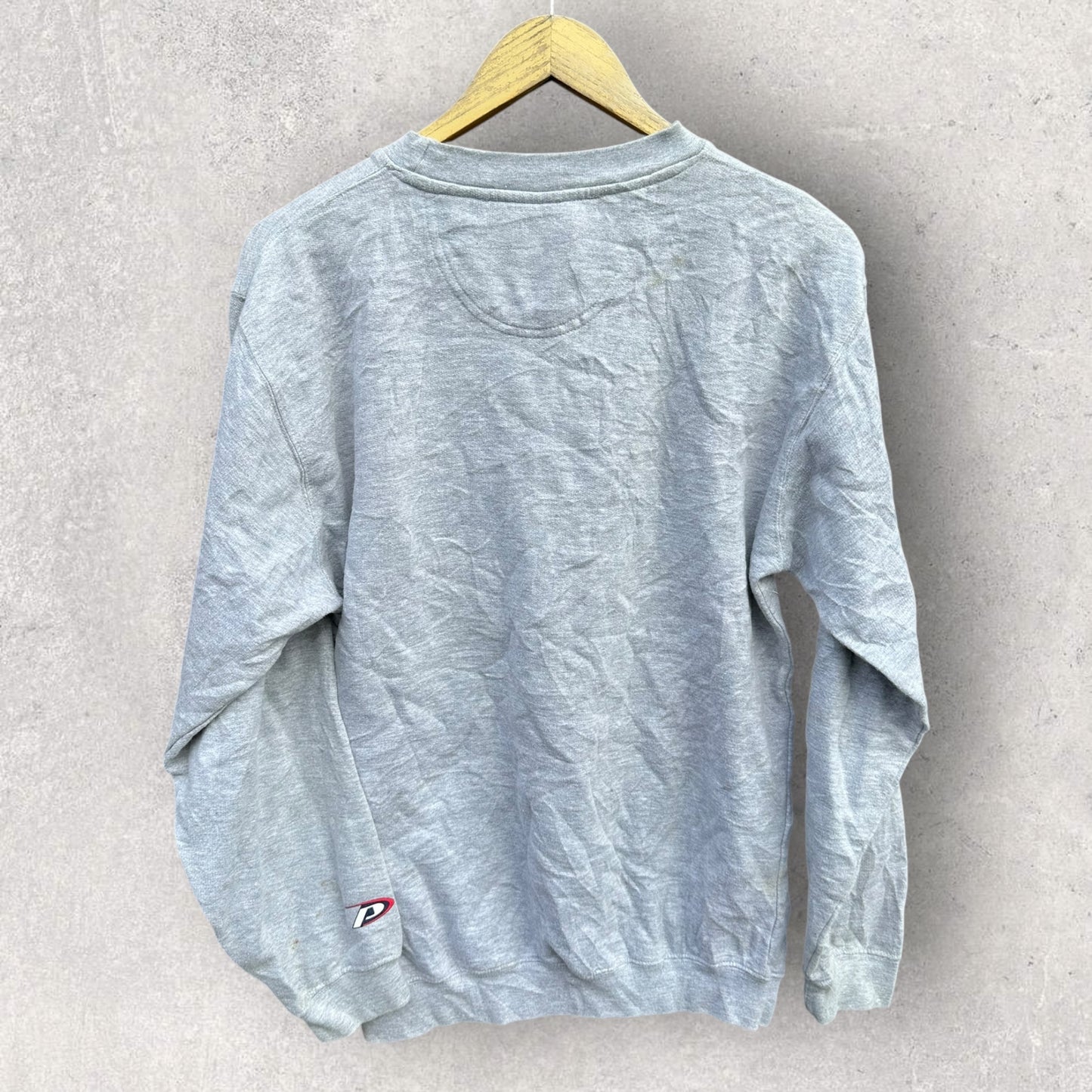 VANDERBLIT PRO PLAYER NCAA GREY CREW NECK PULLOVER JUMPER