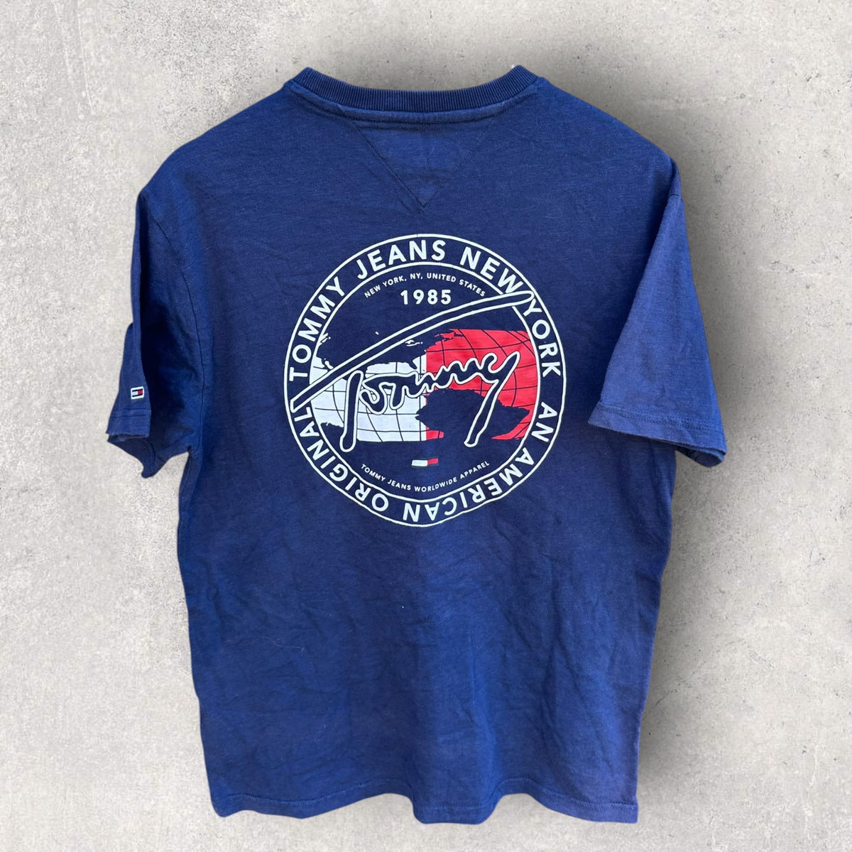 Tommy Hilfiger Navy Blue Short Sleeve Shirt