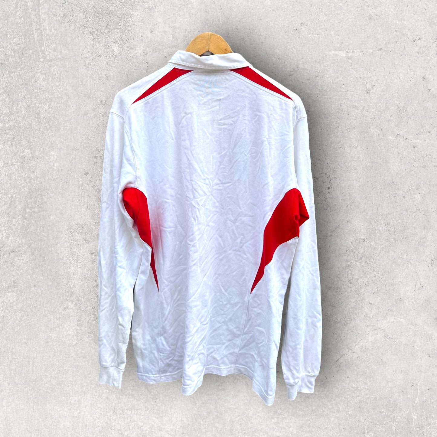 ENGLAND RUGBY 2003 RWC VINTAGE LONG SLEEVE JERSEY