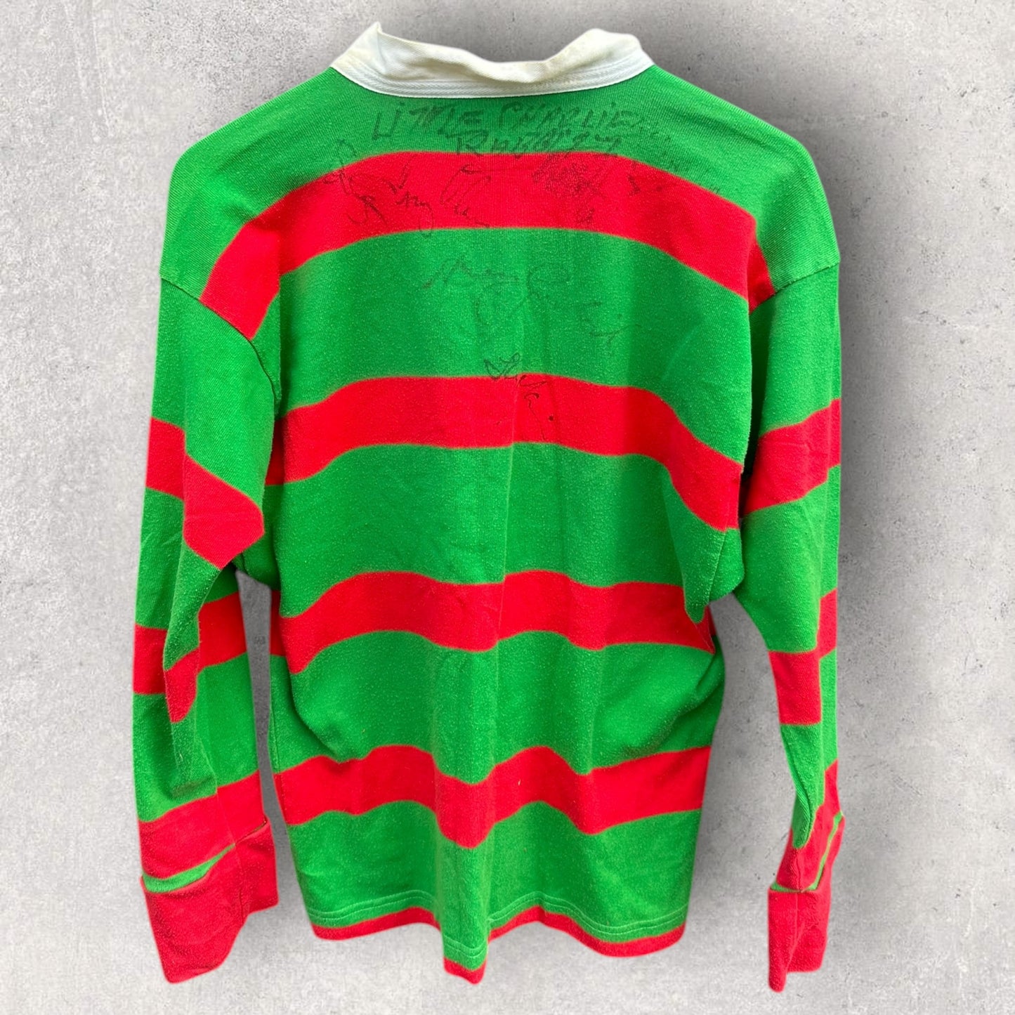 SOUTH SYDNEY RABBITOHS FULL SLEEVE SIGNED CLASSIC VINTAGE JERSEY
