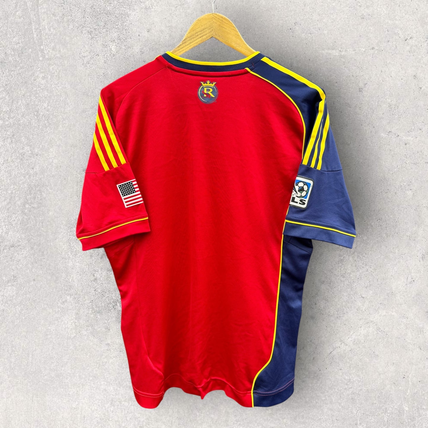 REAL SALT LAKE FC ADIDAS 2012 HOME FOOTBALL MLS JERSEY