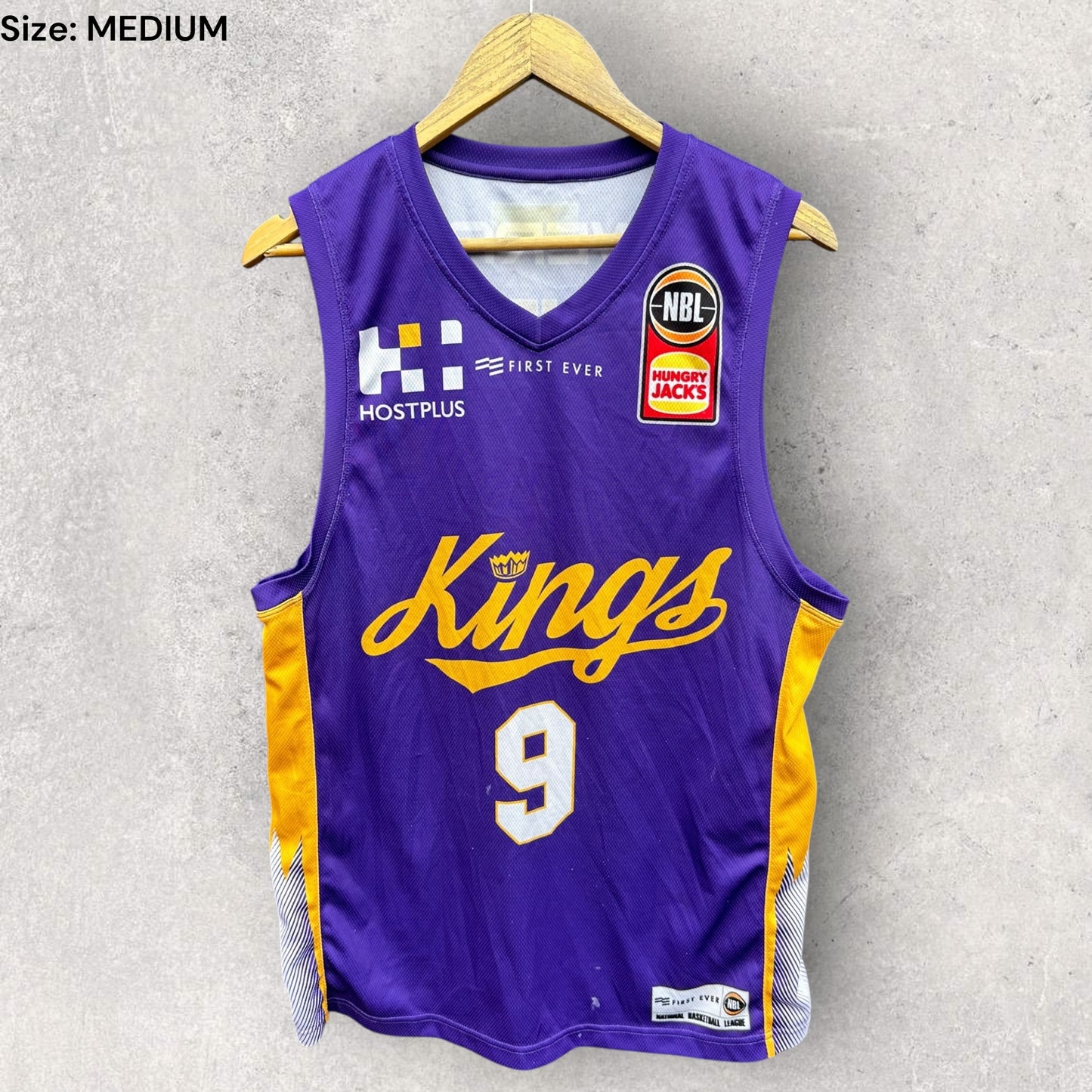 JEROME RANDLE SYDNEY KINGS NBL BASKETBALL JERSEY