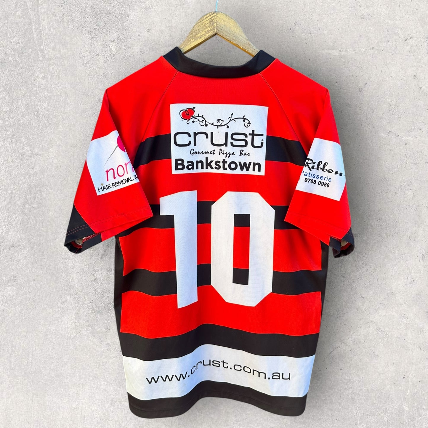 BANKSTOWN BULLS 2012 RUGBY LEAGUE MATCH JERSEY