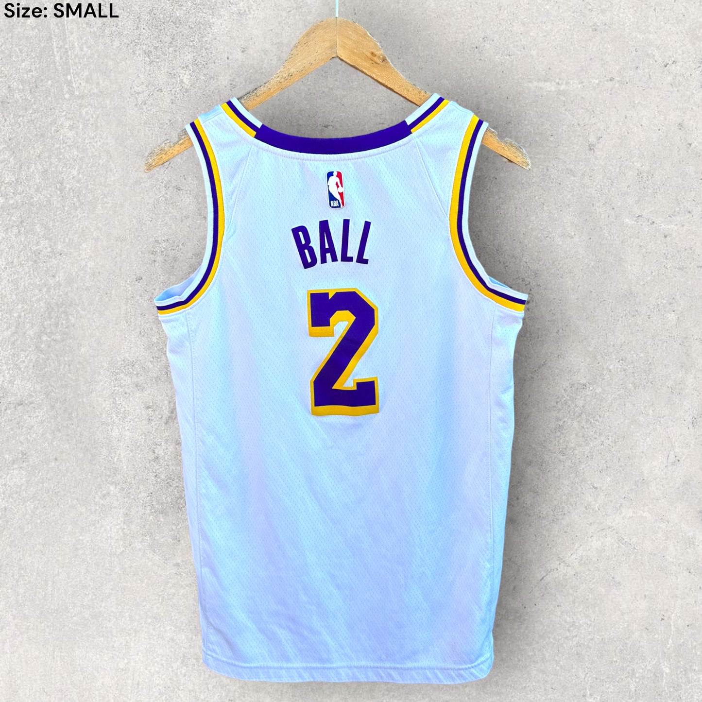 LONZO BALL LA LAKERS NIKE JERSEY