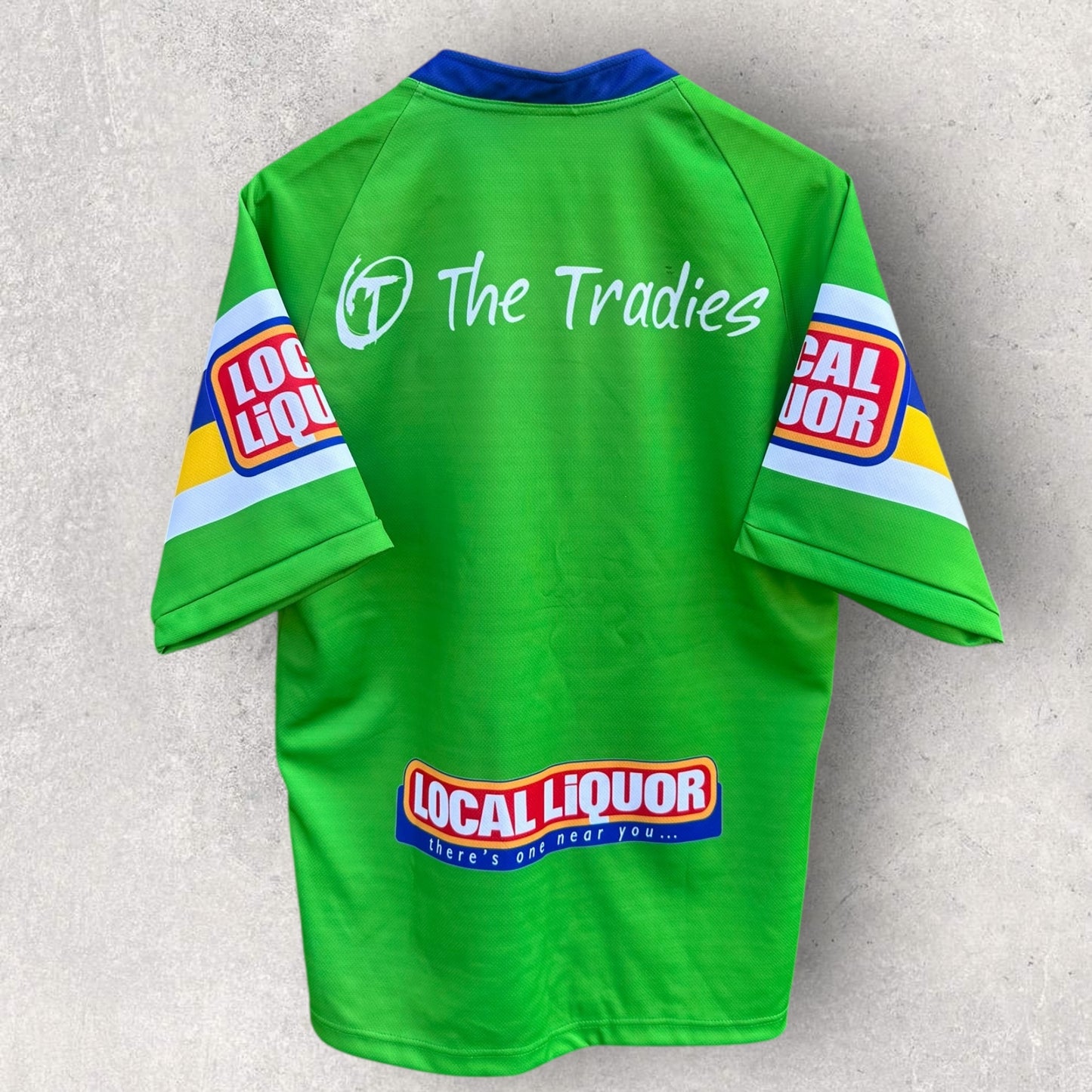 CANBERRA RAIDERS 2008 ISC CENTENARY HOME JERSEY