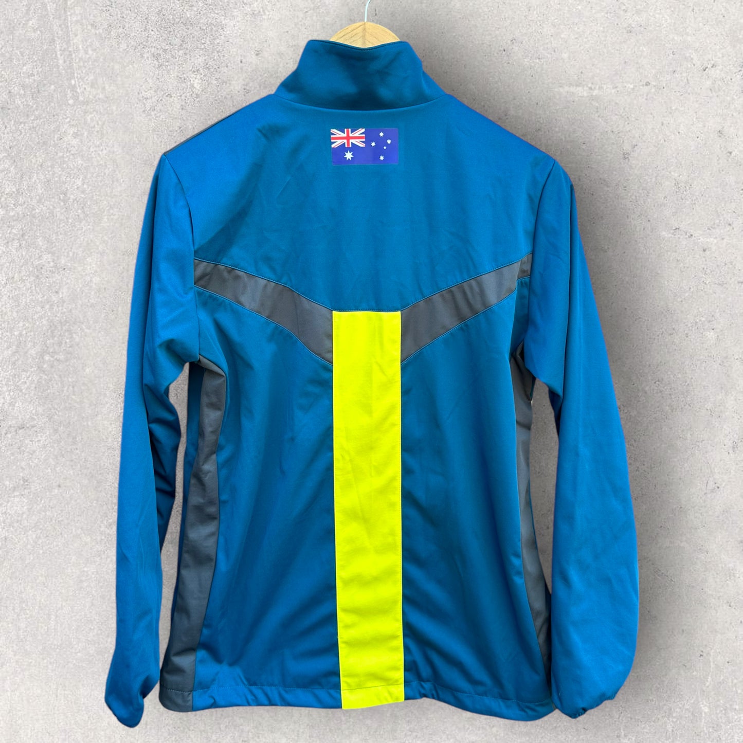 CRICKET AUSTRALIA ASICS JACKET PLAYER ISSUED TO AJ WELLINGTON