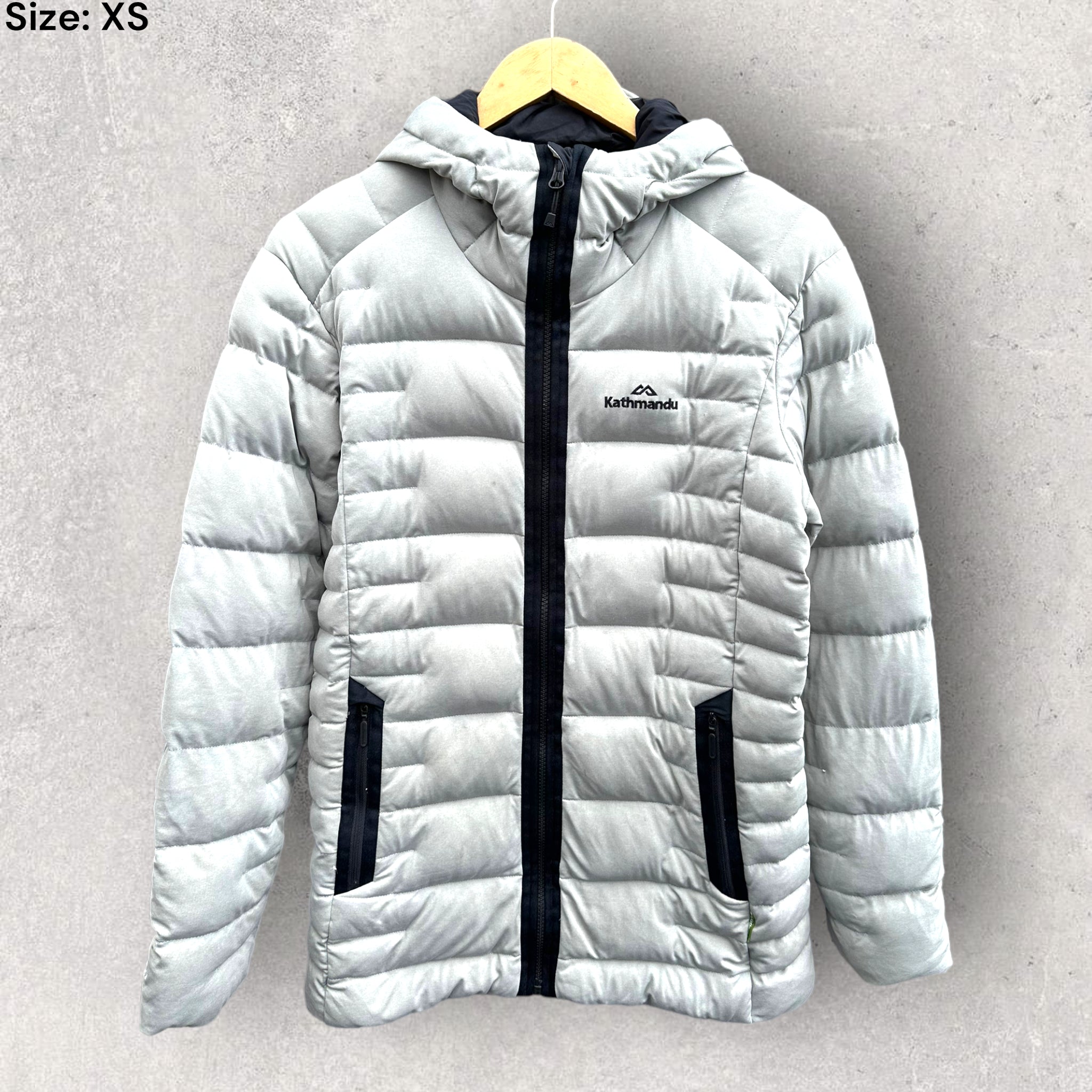 Kathmandu grey puffer jacket best sale