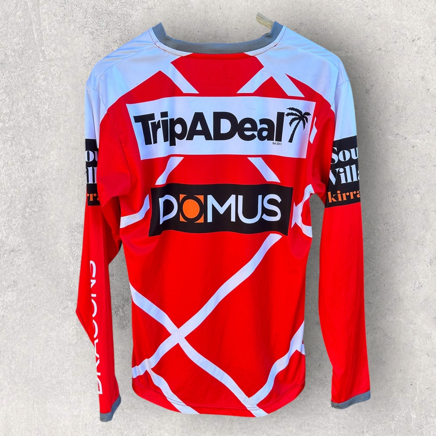 ST GEORGE ILLAWARRA DRAGONS LONG SLEEVE TRAINING SHIRT
