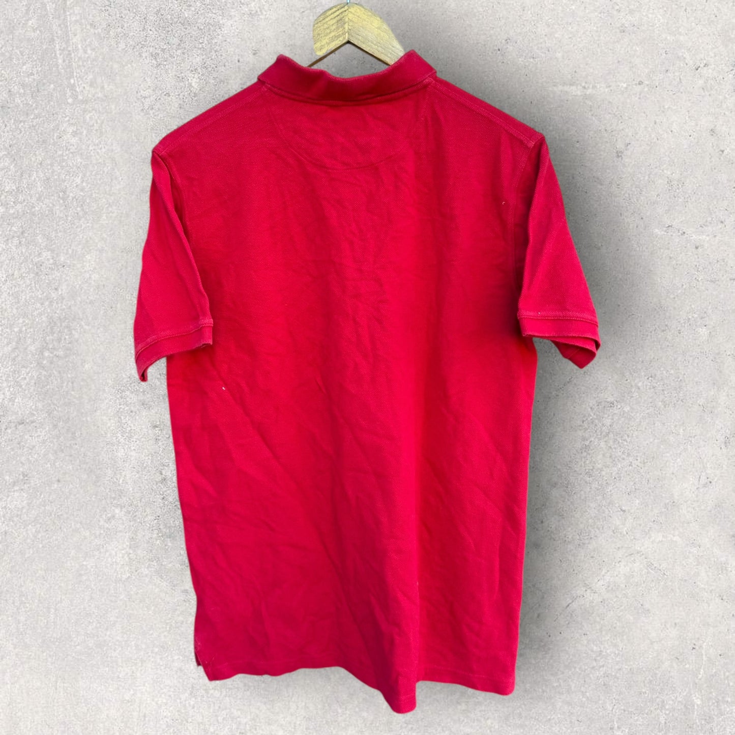 RM WILLIAMS RED SHORT SLEEVE POLO SHIRT
