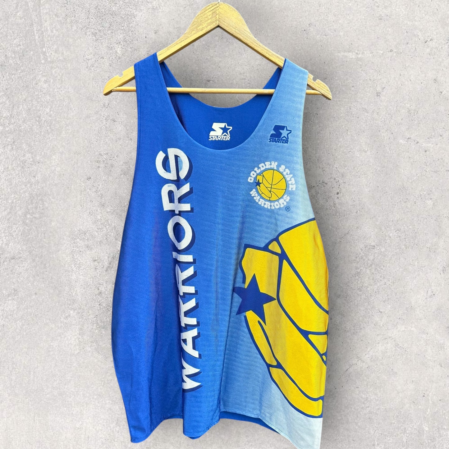 GOLDEN STATE WARRIORS NBA STARTER REVERSE SINGLET