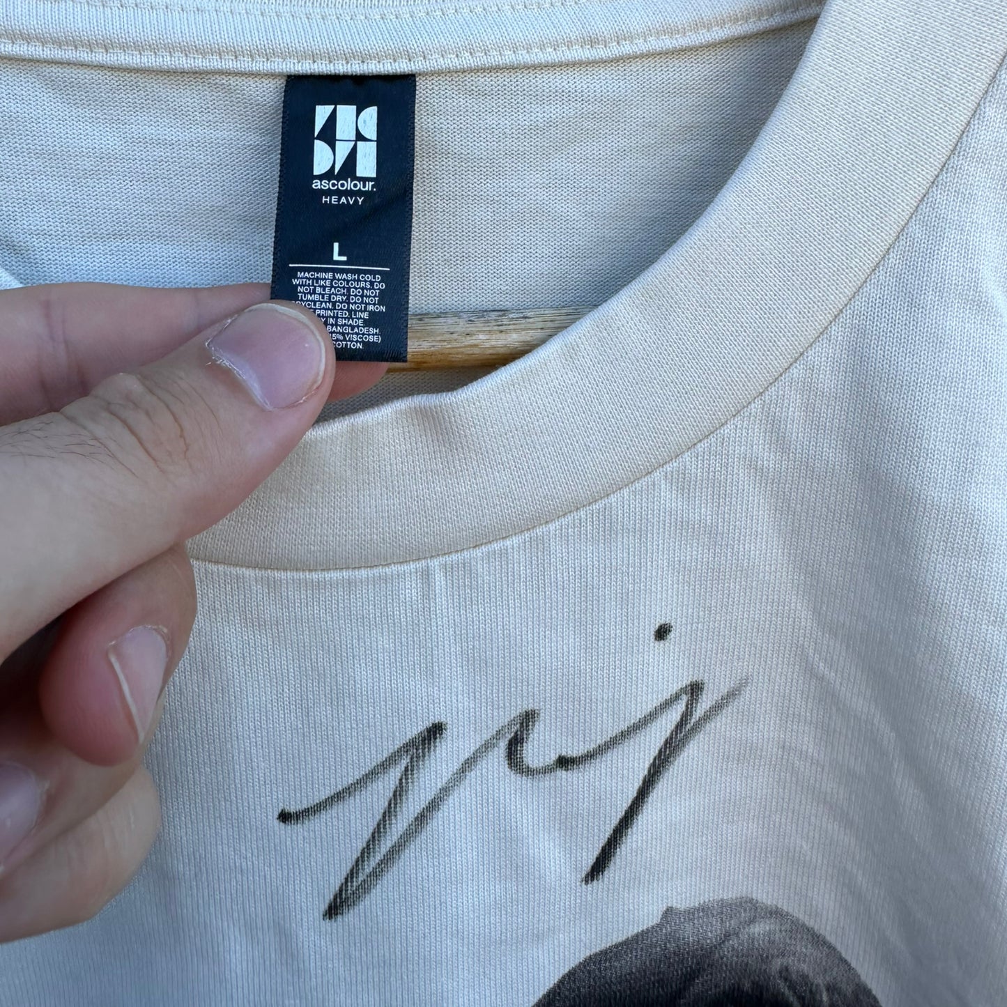 JOSH GIDDEY SIGNED THROWBACK SHIRT