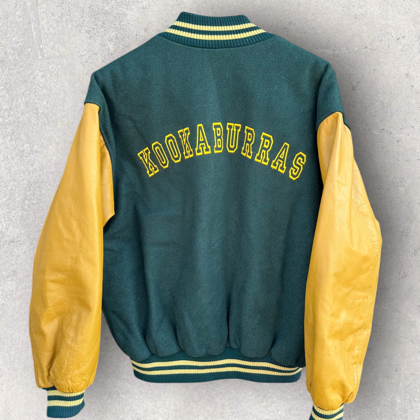 ATLANTA KOOKABURRAS AUSSIE RULES FOOTBALL CLUB VARSITY BOMBER JACKET