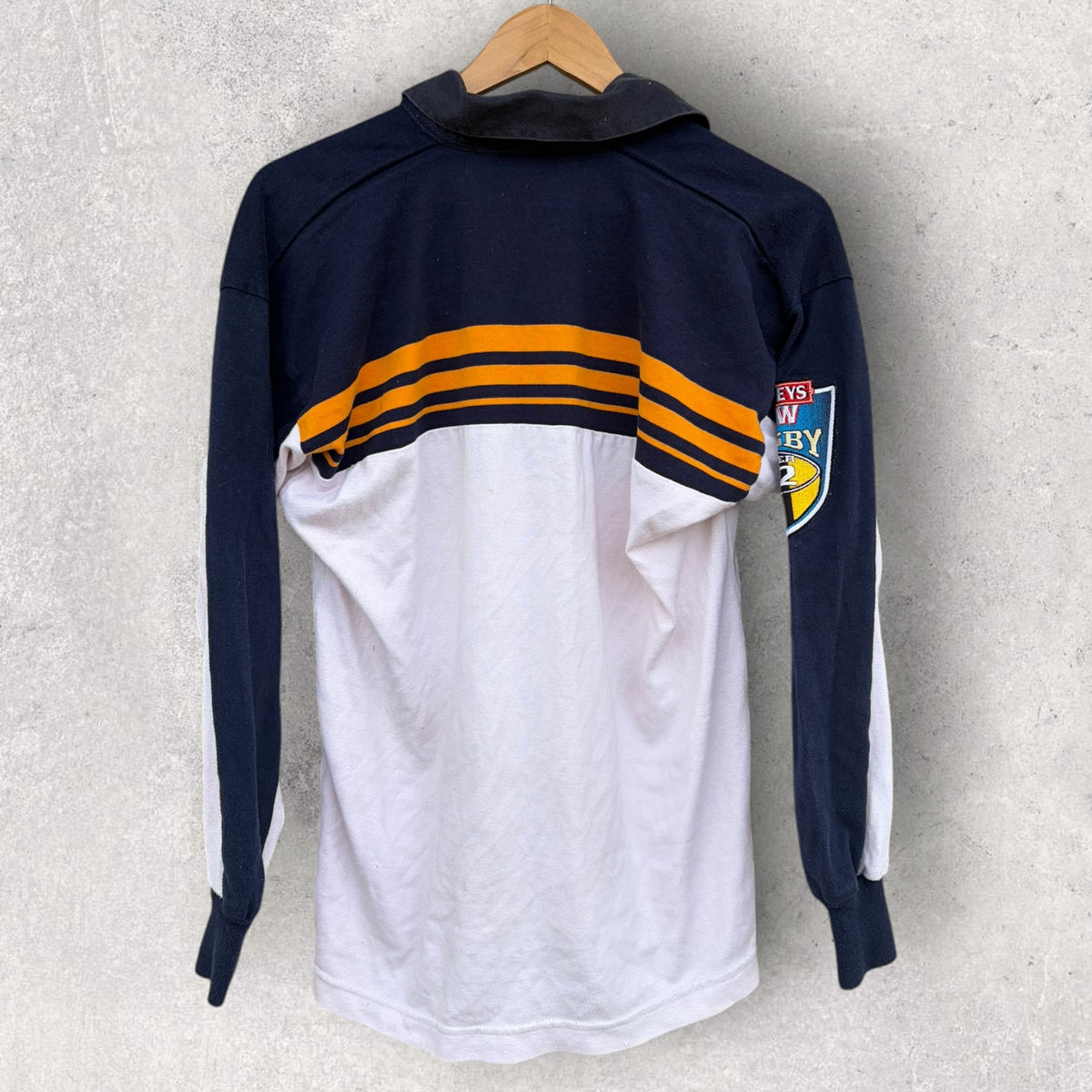 ACT Brumbies Super 12 Canterbury Vintage Rugby Union Long Sleeve Jersey