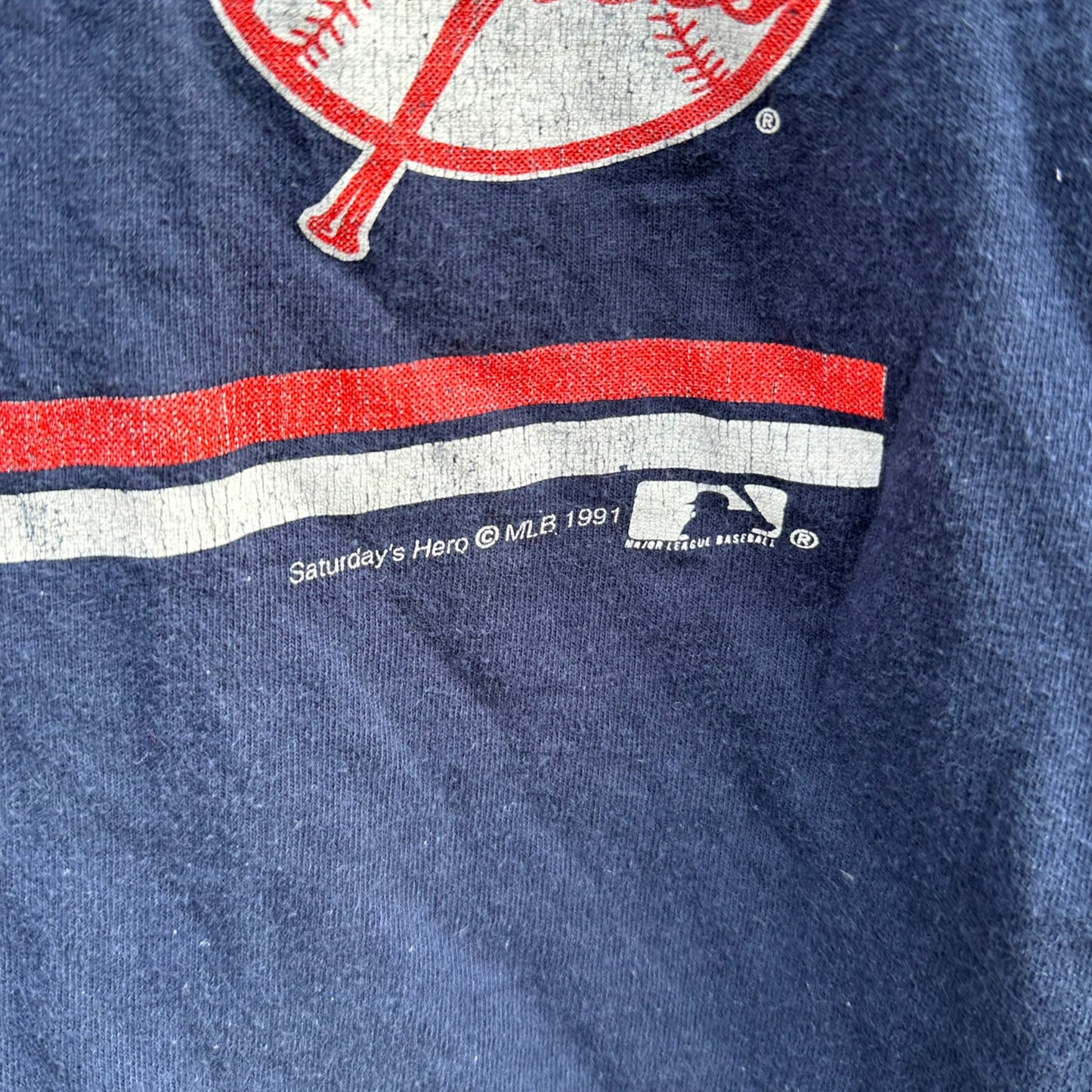 NEW YORK YANKEES 1991 VINTAGE T-SHIRT MLB