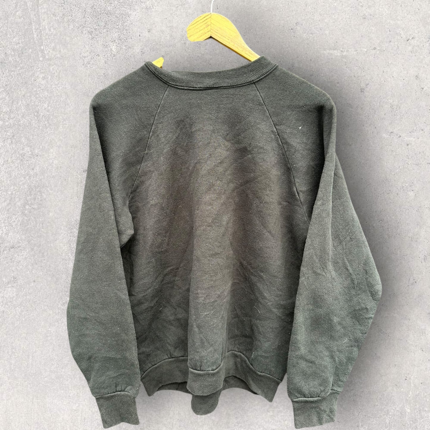 GEORGIA BULLDOGS VINTAGE NCAA BLACK CREWNECK JUMPER