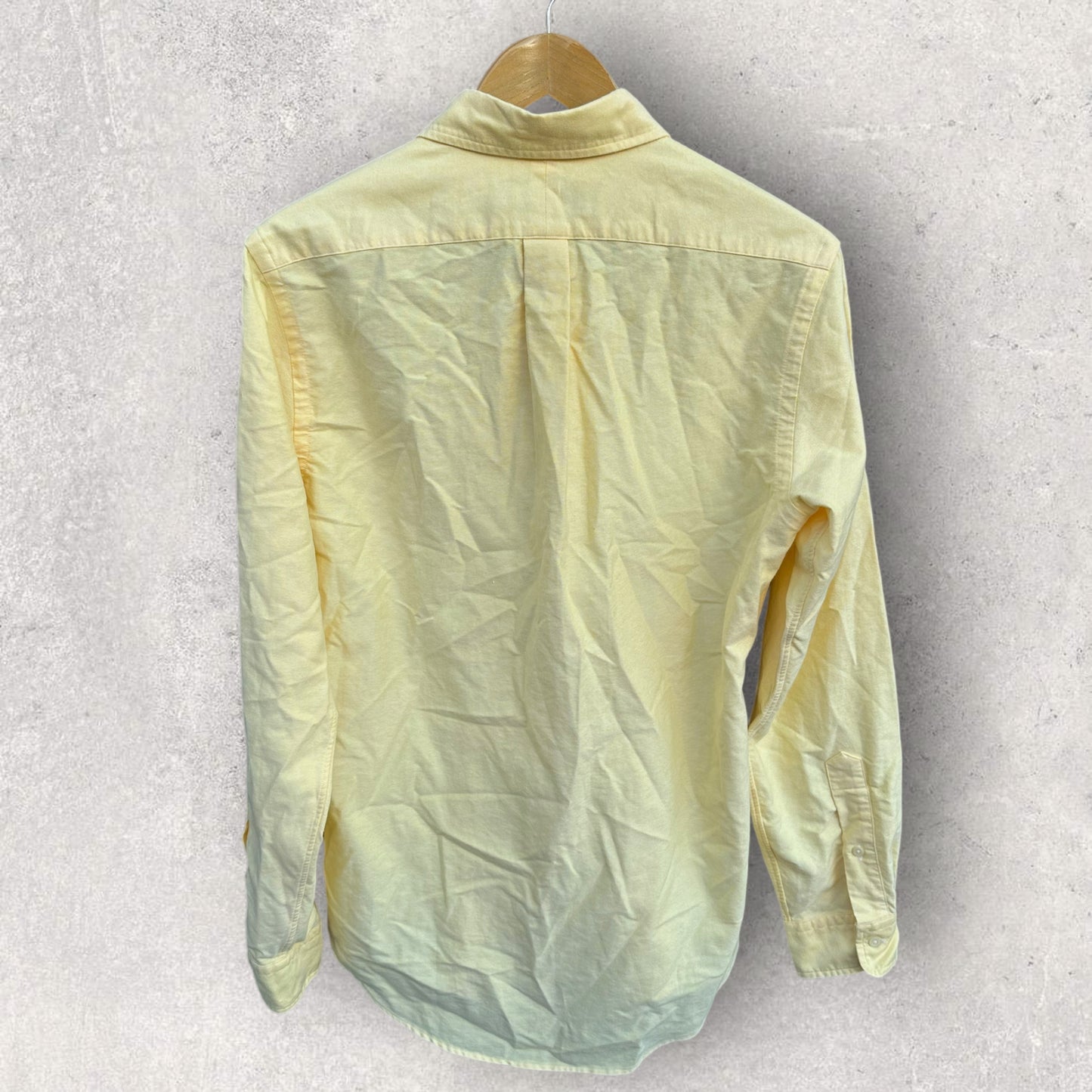 RALPH LAUREN YELLOW LONG SLEEVE DRESS SHIRT